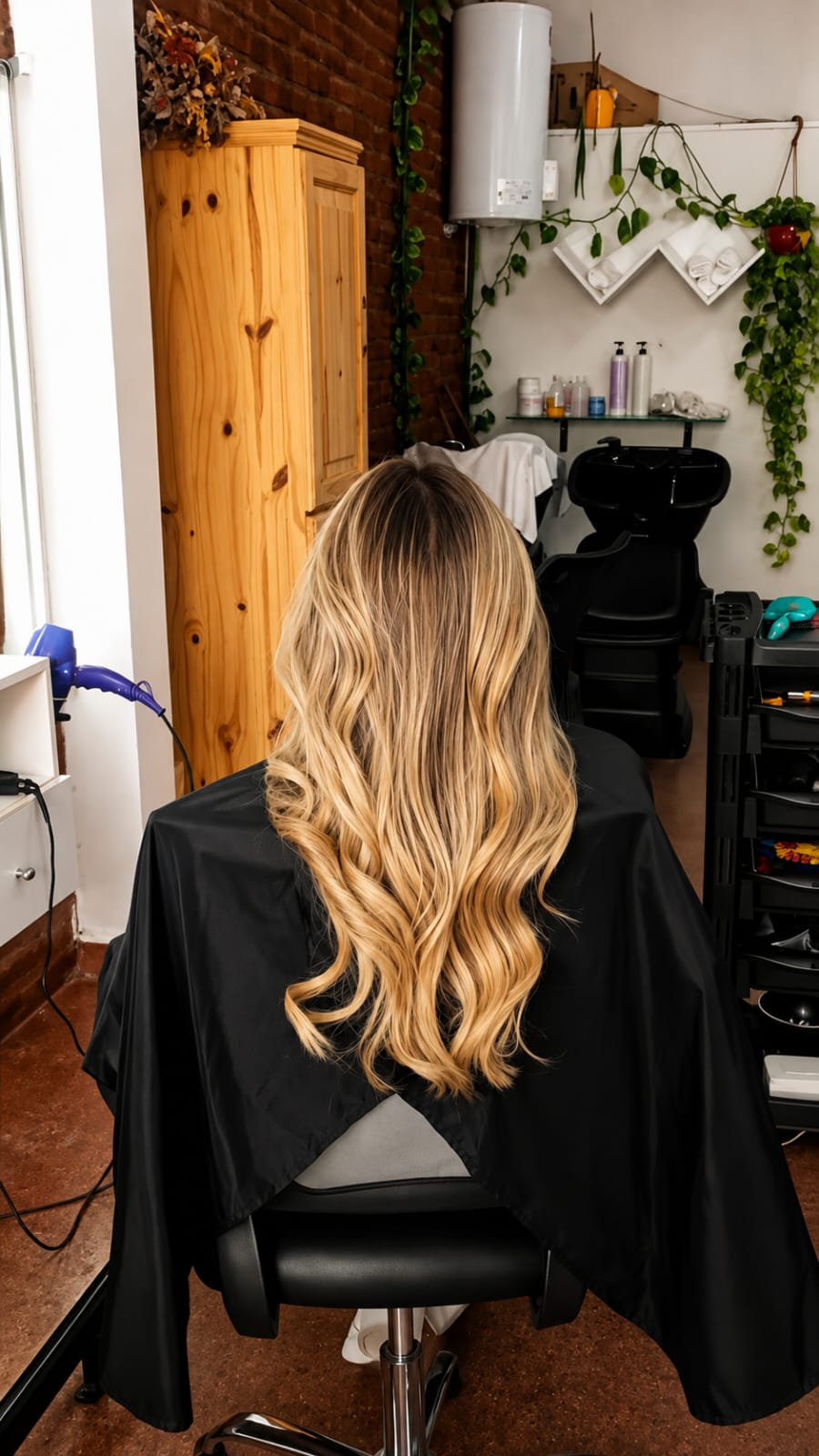 balayage rubio calido 1